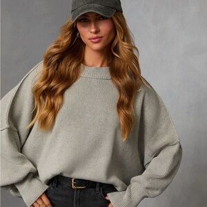 VICI Elouise Knit Oversized Pullover Sweater